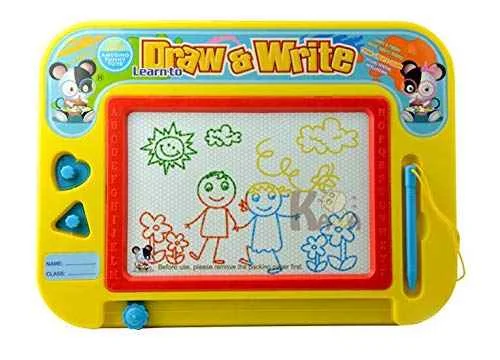 Kaka Magnetic Drawing & Writing Board Kids Creative Learning Toy – Erasable Sketch Pad