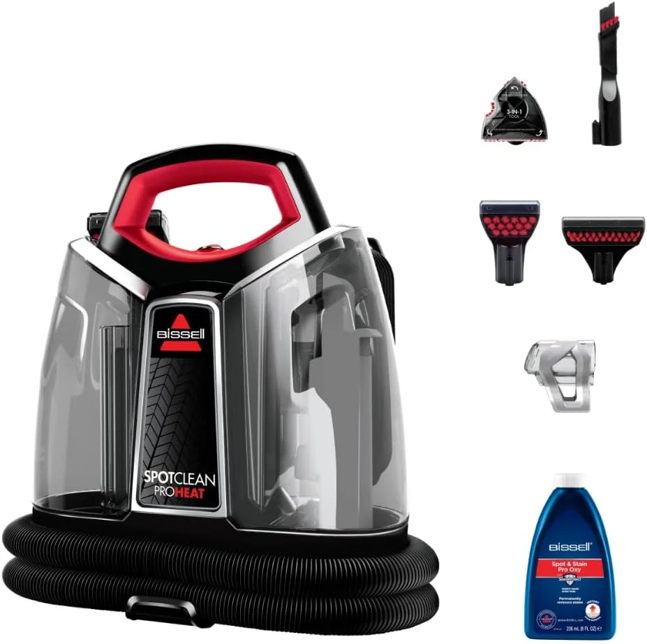Bissell Carpet Cleaner 4720E with HeatWave Technology for Stain Removal – Scratched