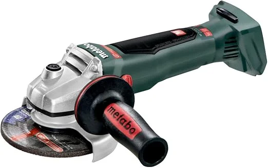 Metabo WB 18 LTX BL 125 Quick Cordless Angle Grinder – 18V, 125mm, 9000 RPM