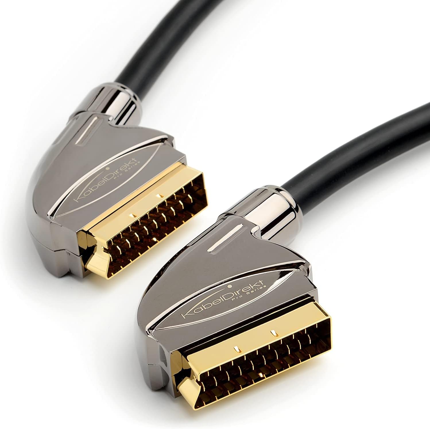 KabelDirekt  Scart Pro Audio and Video Cable with 21-Pin Connector
