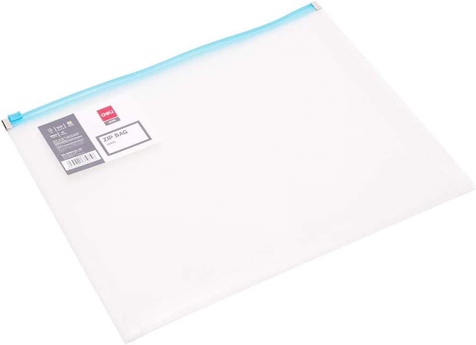  Deli A4 Size Zipper Bag 