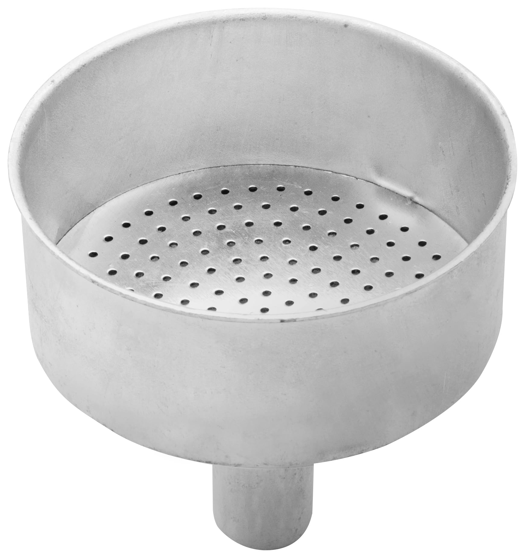Pedrini 4-Cup Coffee Maker Funnel Filter – Premium Stainless Steel Coffee Brewing Cone for Rich Espresso Flavor