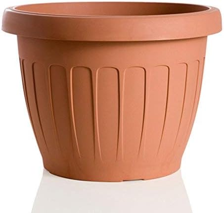 Bama Plant Pot with Saucer – Durable and Stylish Design