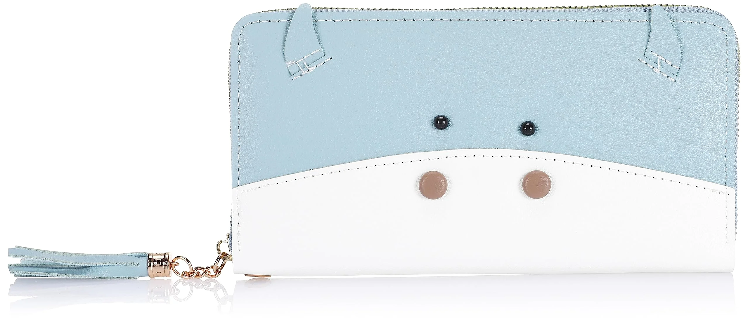 Forever Young Women’s Zip Around Wallet – Premium Faux Leather Large Capacity Organizer Wallet (20 x 10 x 3 cm) | Elegant Everyday Use