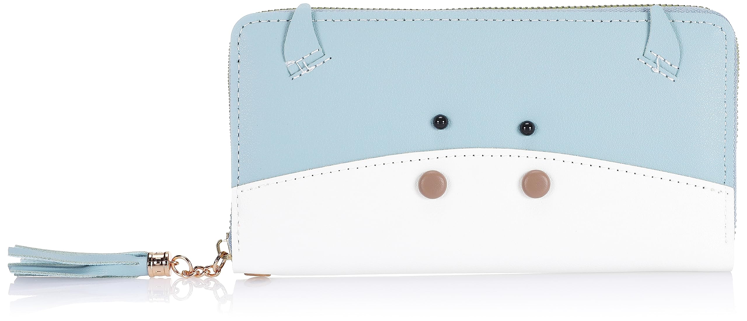 Forever Young Women’s Zip Around Wallet – Premium Faux Leather Large Capacity Organizer Wallet (20 x 10 x 3 cm) | Elegant Everyday Use
