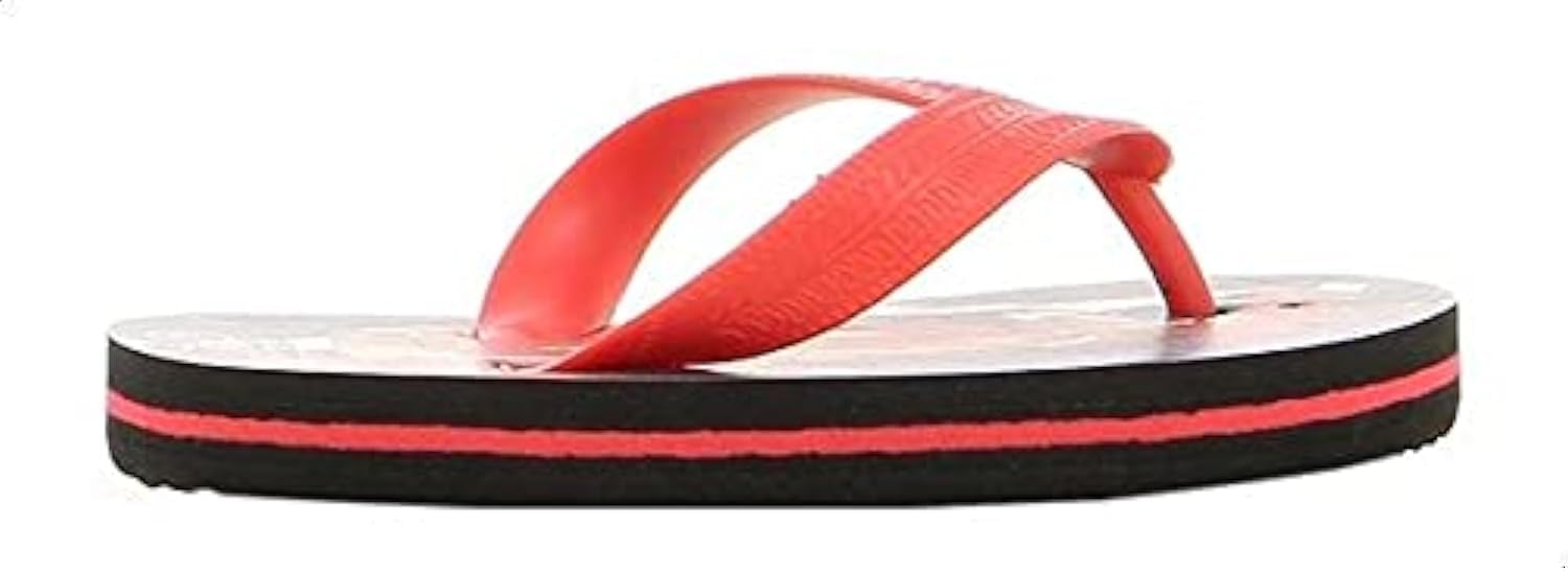 Leomil Boys’ Cars Print Flip Flops