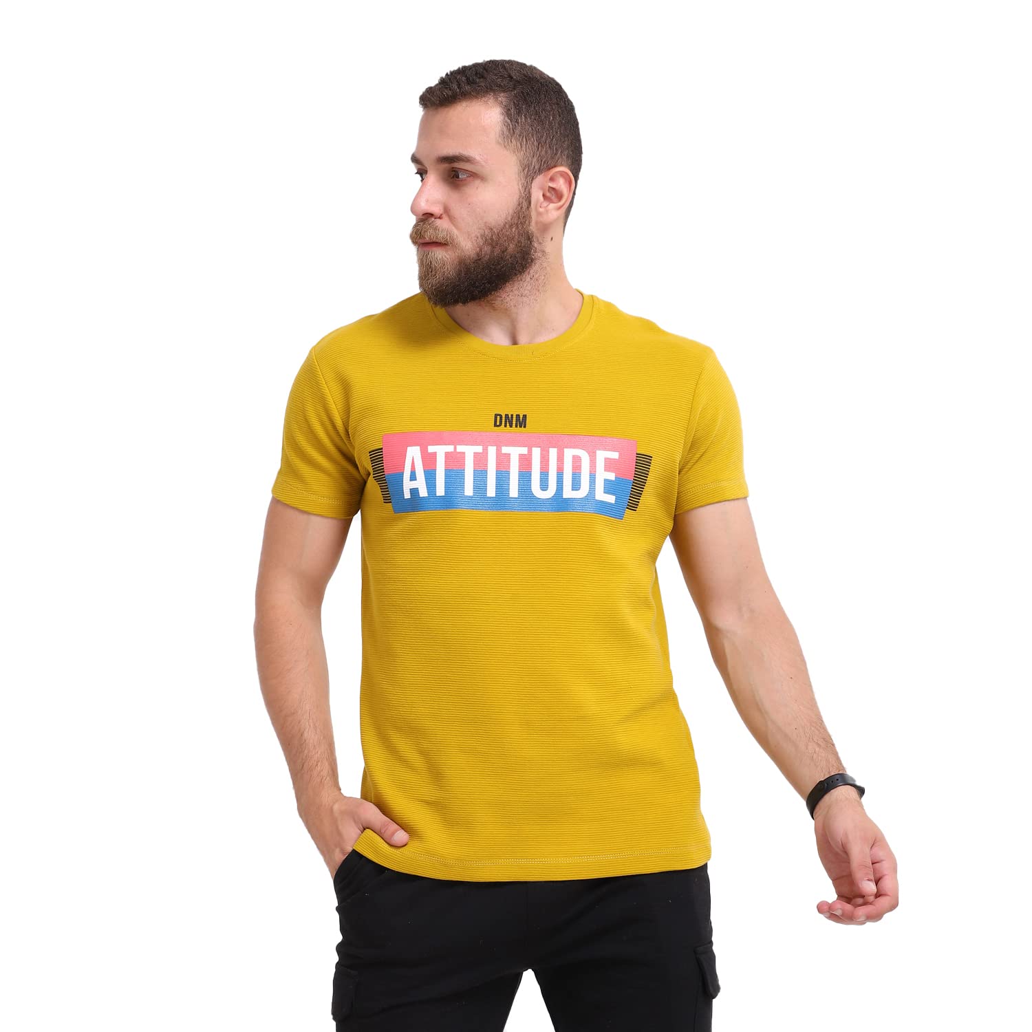 White Rabbit Men’s Round Neck T-Shirt