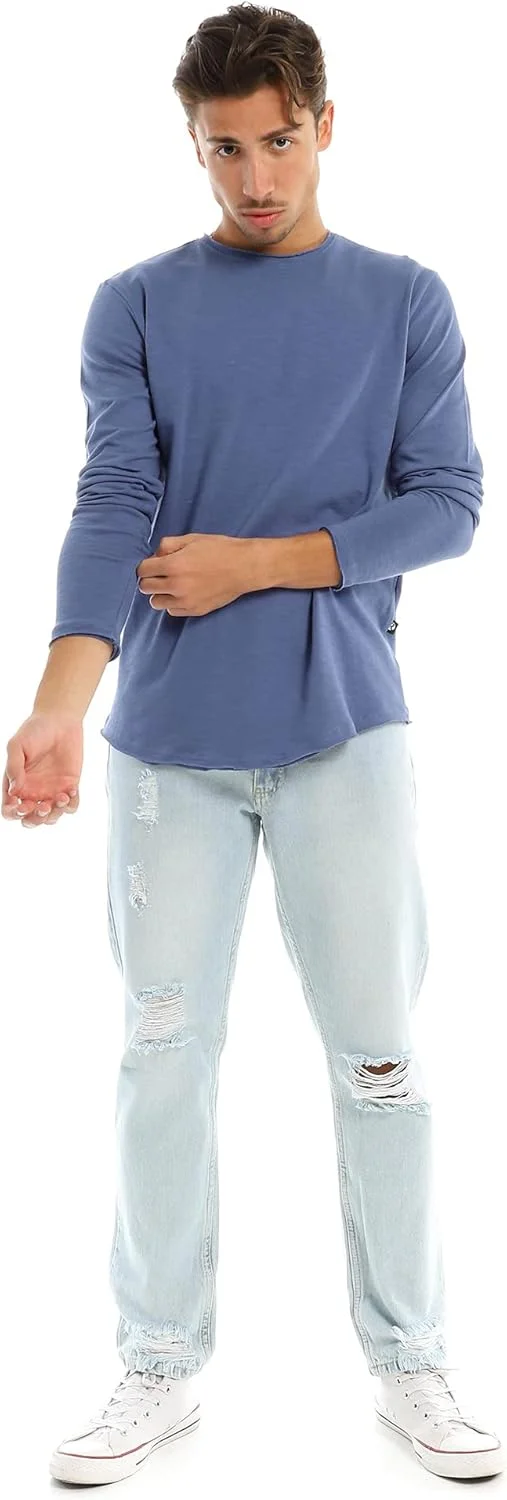 Ravin Men Basic T Shirt Casual Essential Comfortable Fit