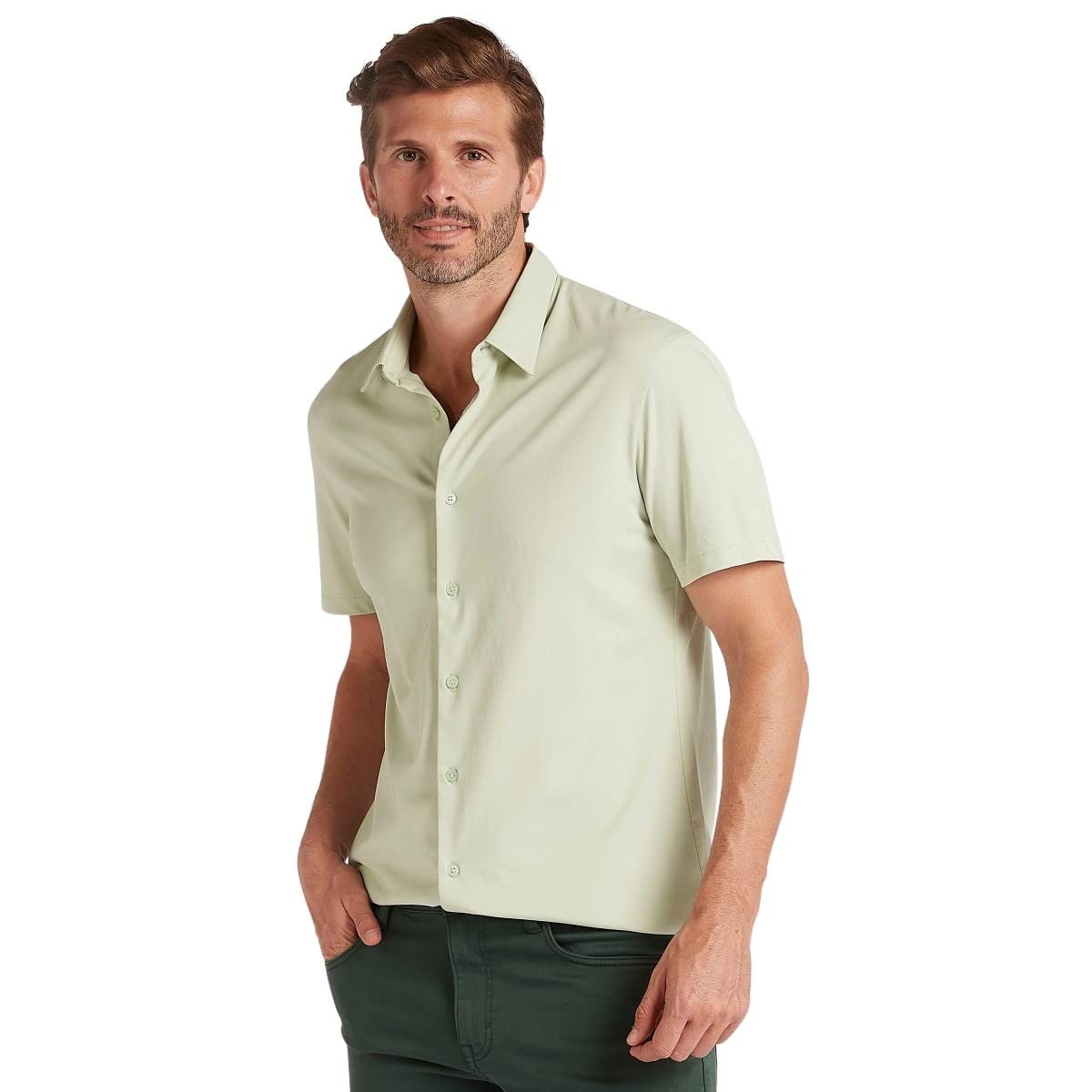 Splash Men Shirt Casual Elegant