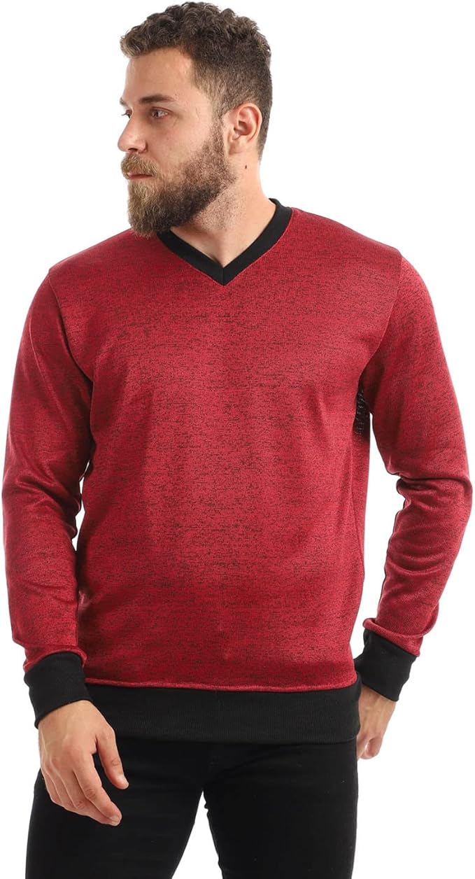 Off Cliff Men's V-Neck Sweatshirt