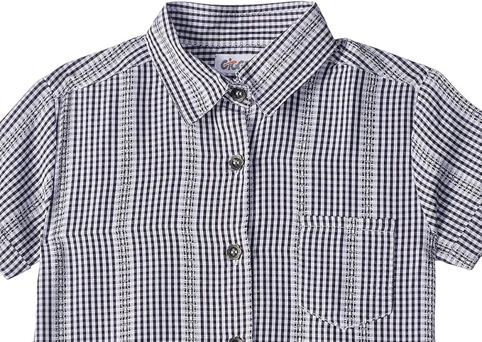 Giggles Kids Blouse – Stylish Anthracite Casual Soft Top for Girls