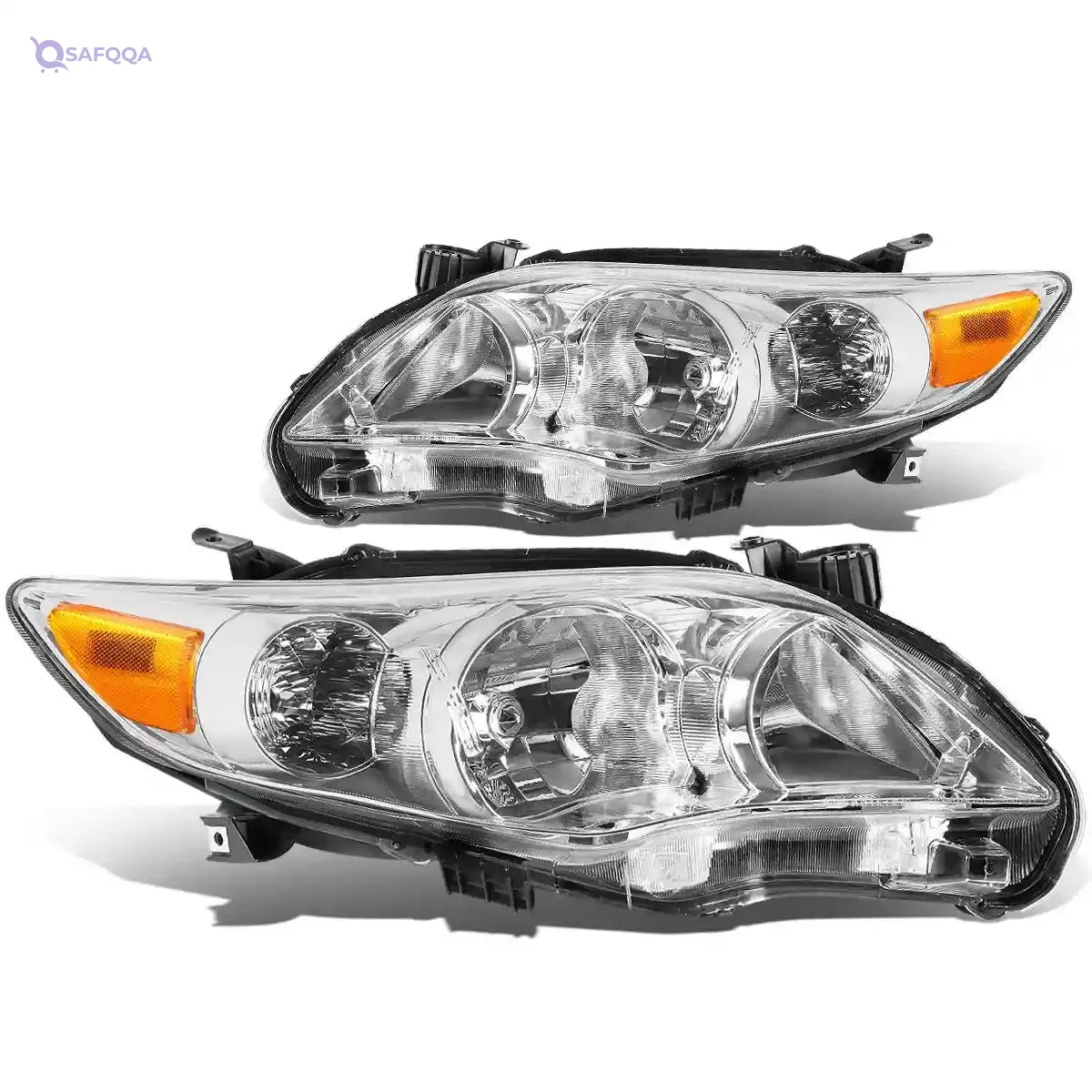 DNA Motoring Headlight Assembly for Toyota Corolla 2011-2013