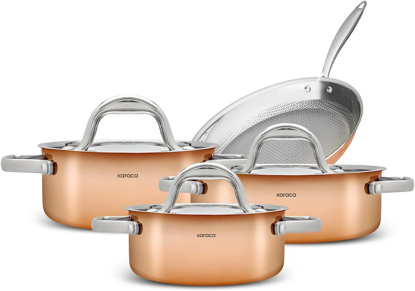 KARACA Cookware Set 7 Piece