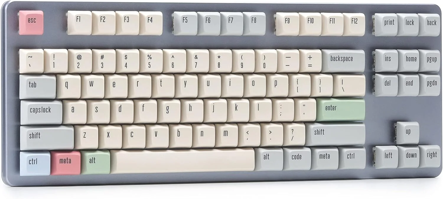 DROP TKL 94-Key Keycap Set for Cherry MX Keyboards Multi Color