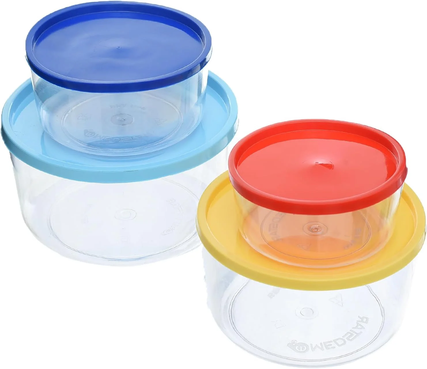 Med Star Kobal Refrigerator Storage Container Set – 4 Pieces