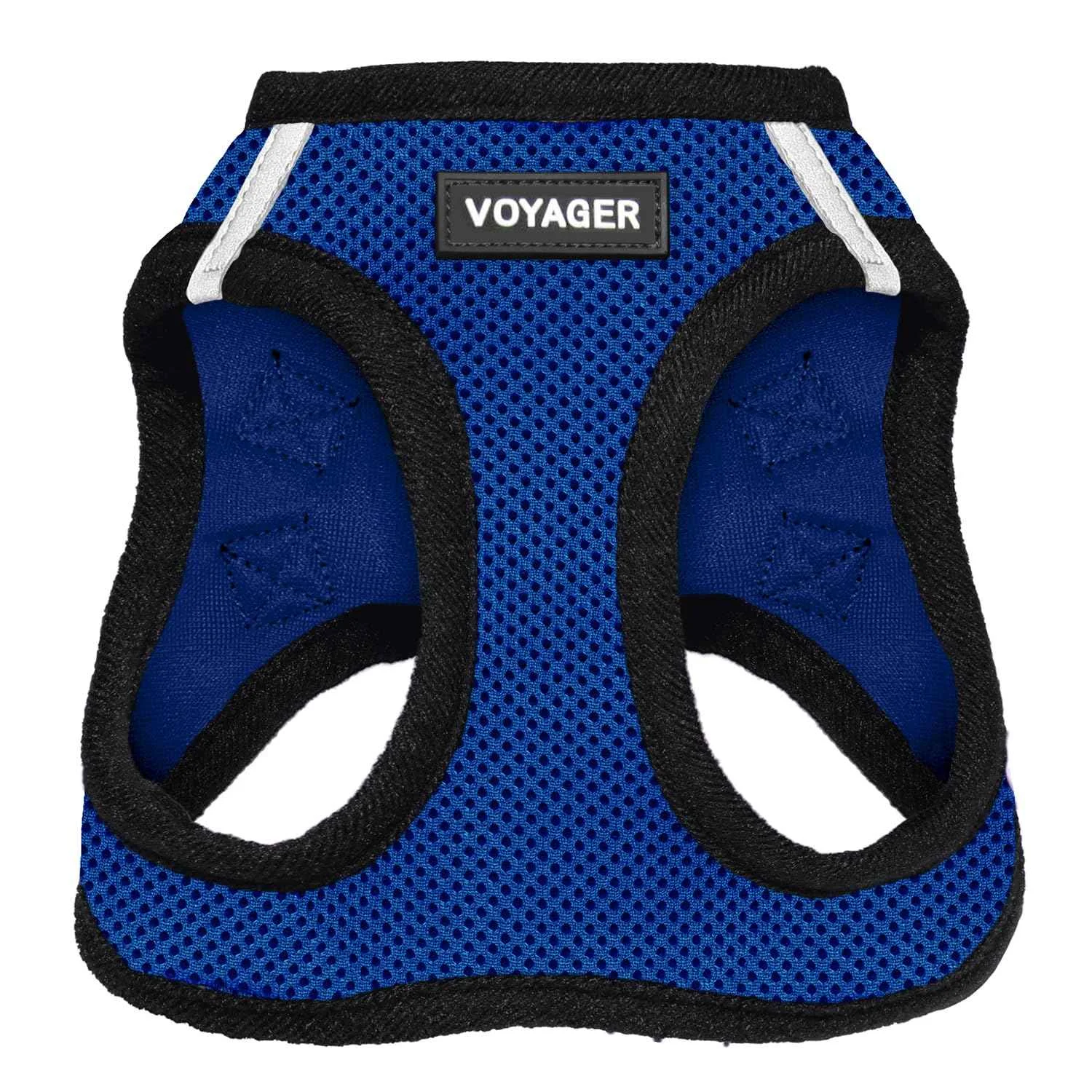 Voyager Step-In Air Dog Harness Mesh All Weather Blue Black