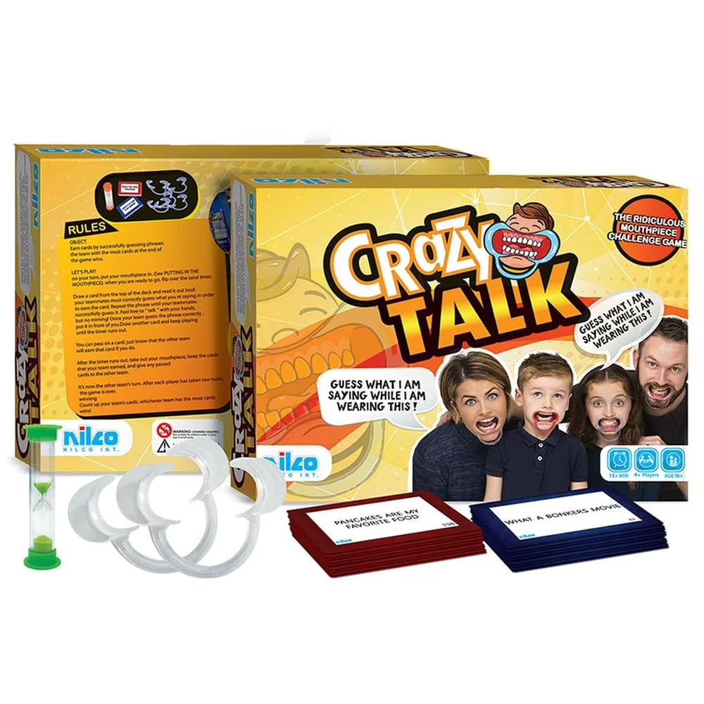 Nilco Crazy Talk Interactive- Voice Repeating Toy Funny Kids Game