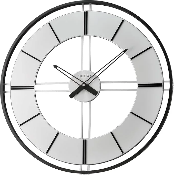 Seiko Wooden Frame Wall Clock (Minor scratches)