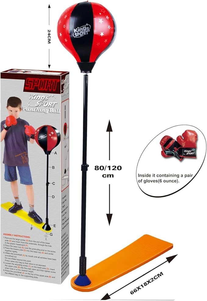 KINGSPORT Kids Boxing Set with Gloves