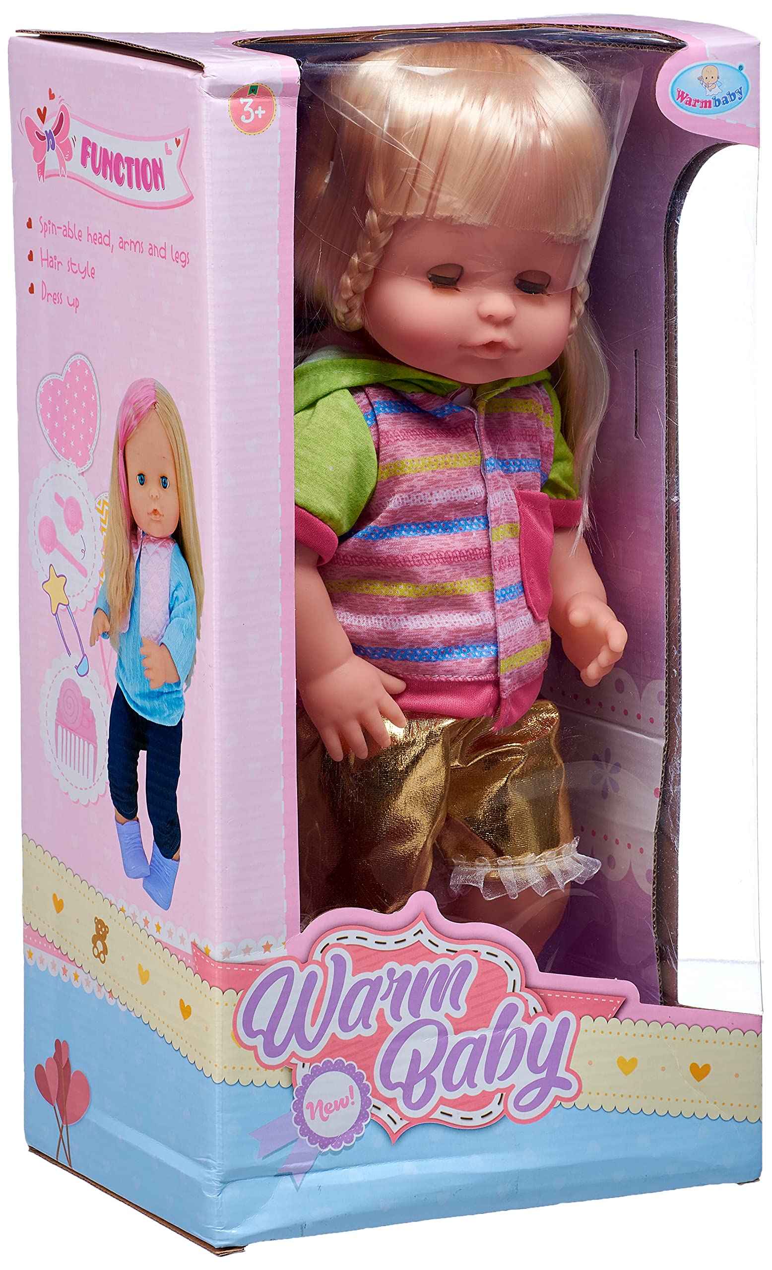 Generic Baby Doll with Clothes Set