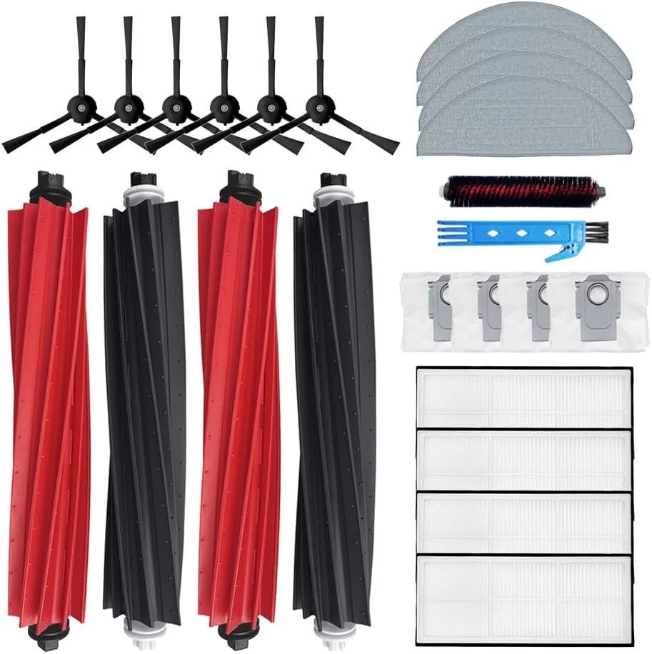 Theresa Hay 22-Piece Replacement Accessories Kit for Roborock S8 Pro Ultra