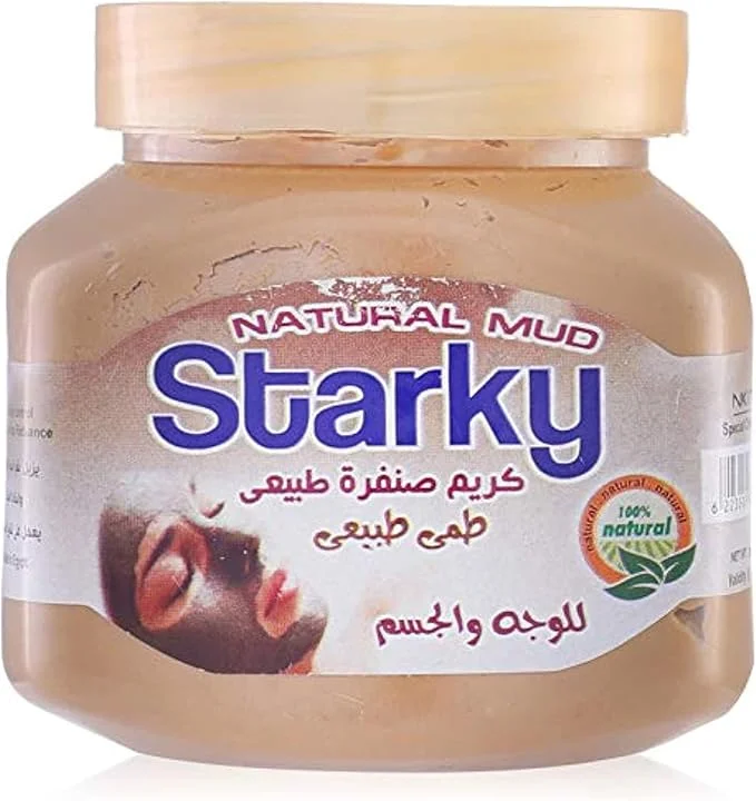 Starky Natural Scrub Cream with Natural Mud for Face & Body