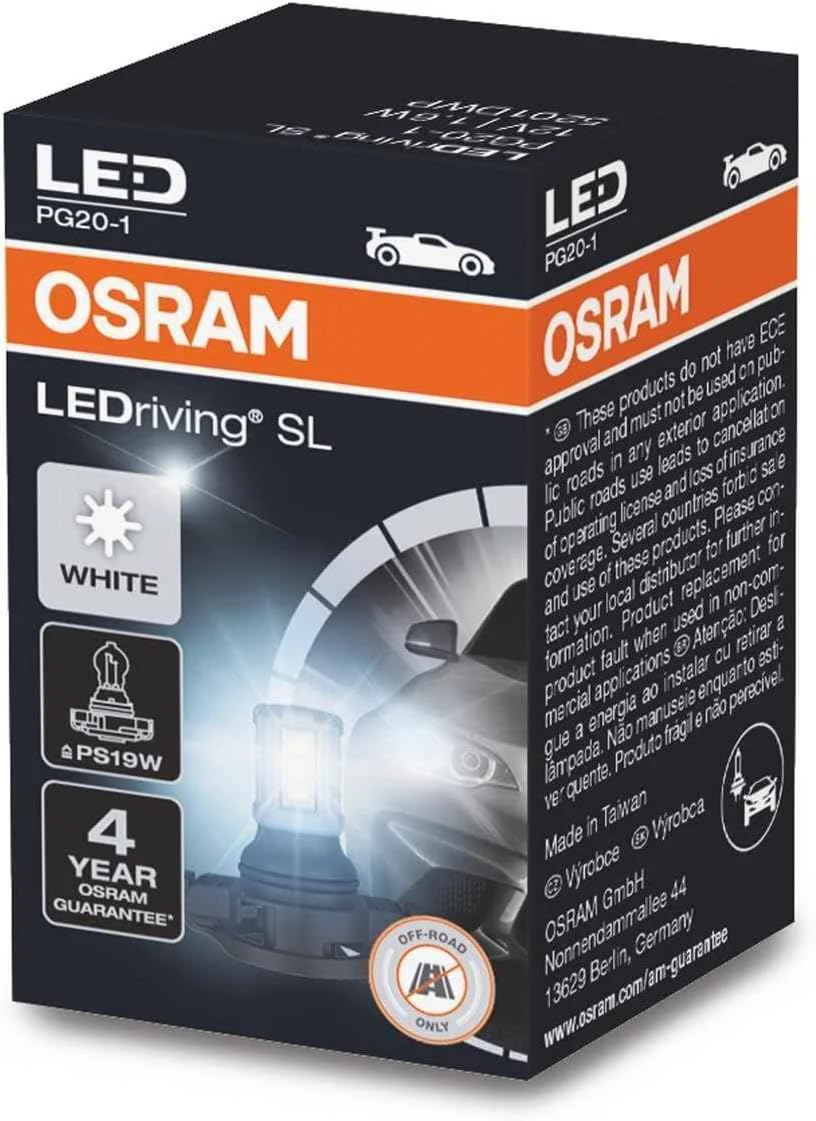 OSRAM LED Signal Light White 6000K Retrofit Lamp – Off-Road Use (1 Piece)