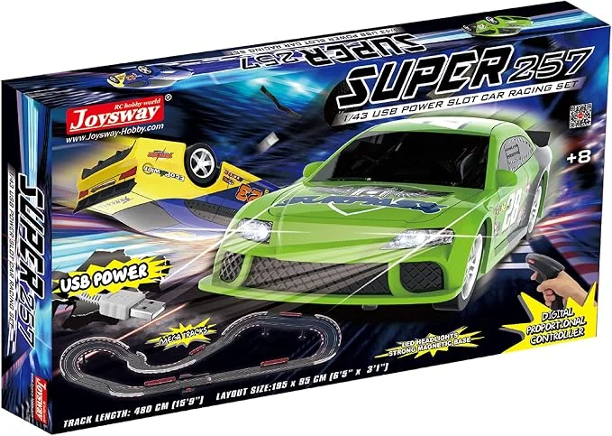 Joysway Car Racing Set for Kids – Fun Racing Track Toy