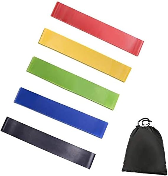 Generic 5-Level Resistance Bands for Fitness