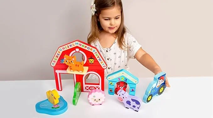 Kids Hits Wooden Farm Set
