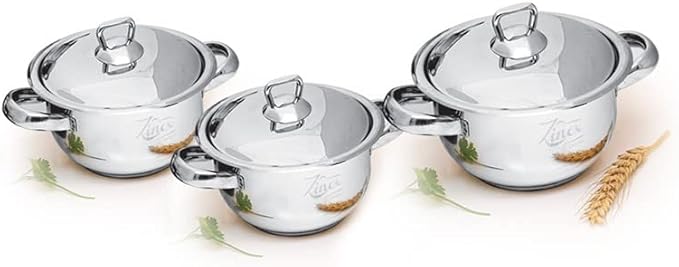 Zinox 6-Piece Stainless Steel Cookware Set