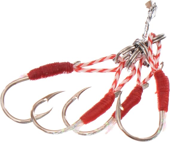 Falcons Fishing Hooks with Neon Lights
