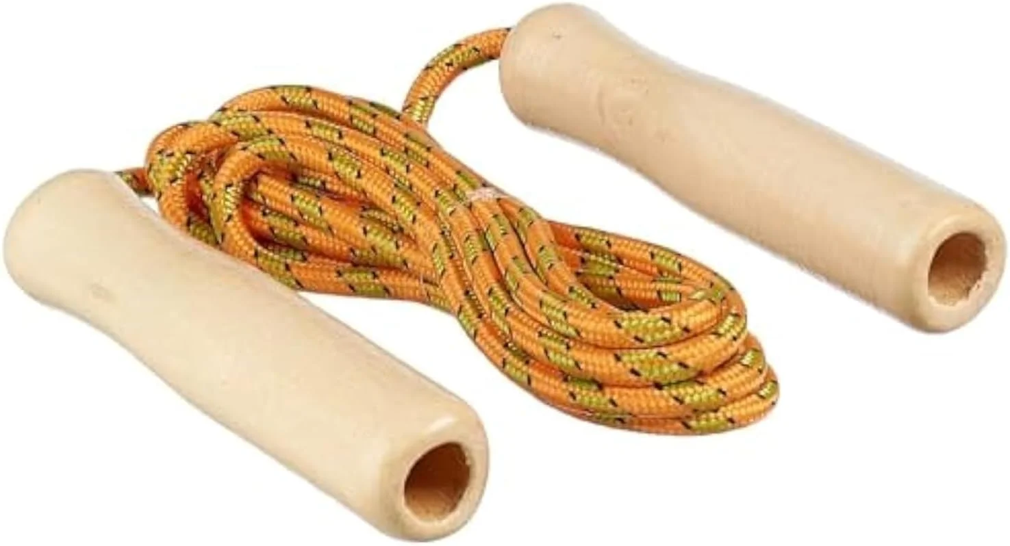 Generic Weighted Jump Rope with Wooden Handles