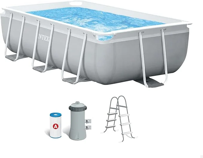 Intex 26784 Rectangular Swimming Pool Set 3m x 1.75m x 0.8m - damaged box