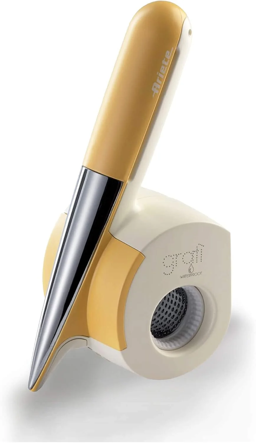 Ariete Cordless Electric Grater – Waterproof, for Cheese, Chocolate & Nuts