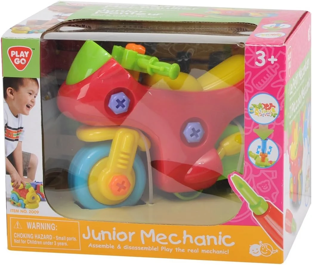 PlayGo Motorcycle Building Set