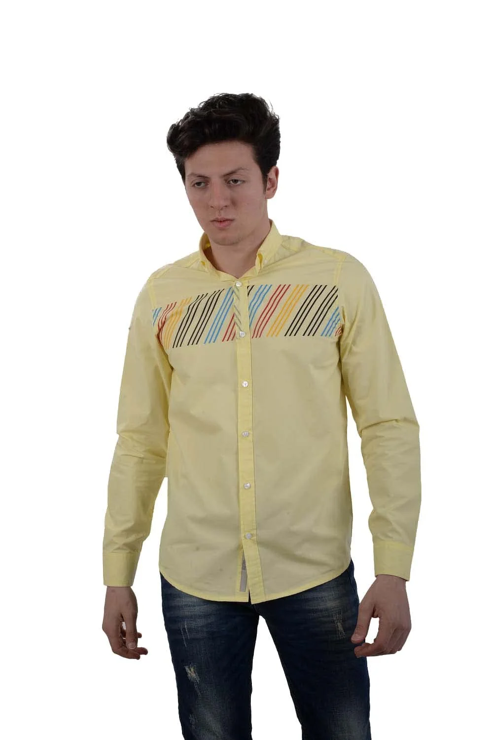 White Rabbit Men's Shirt Stylish Casual Comfortable Everyday Wear
