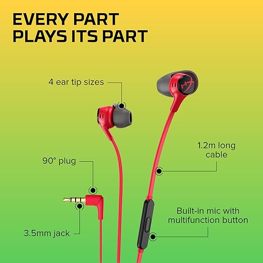 سماعات أذن سلكية Cloud 2 من HyperX