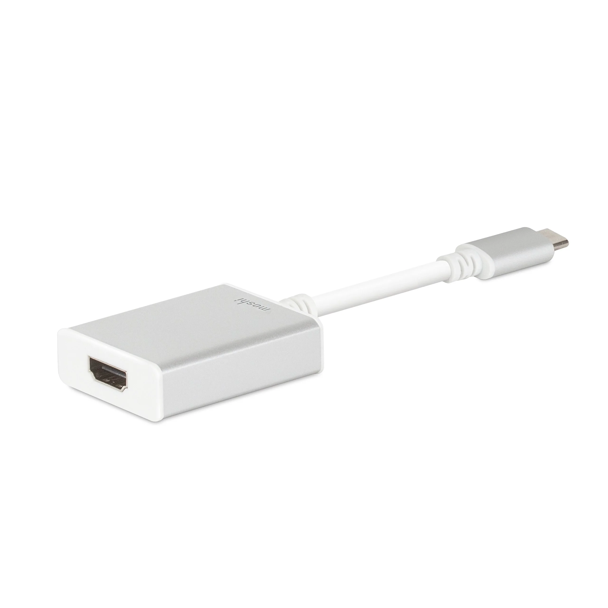 وصلة USB-C إلى HDMI من Moshi – موديل 99MO084202، لون فضي