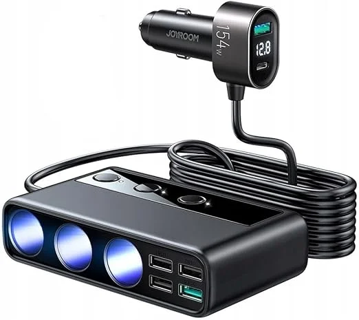 JOYROOM USB Car Fast Charging - 210W - 6-Port