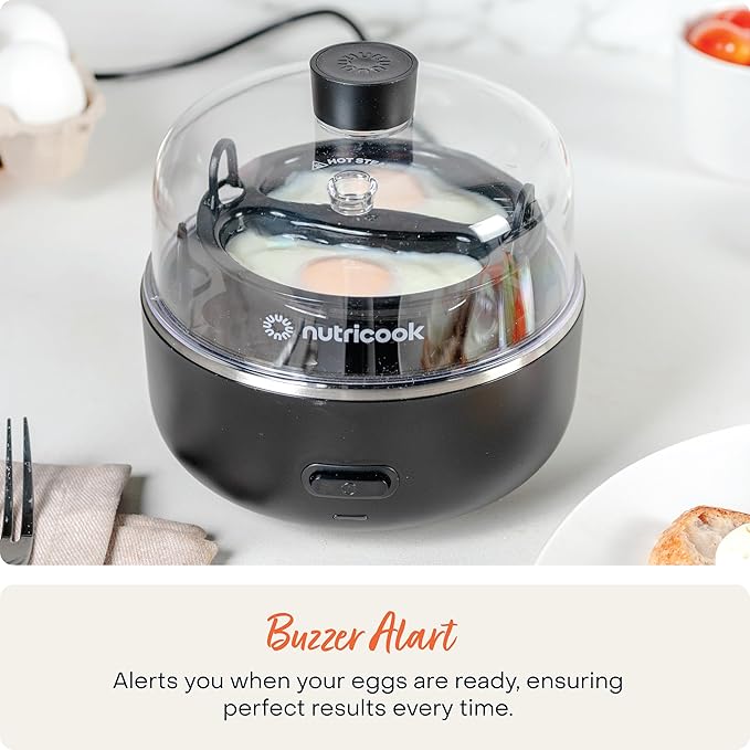 NutriCook Rapid Egg Cooker 7 Eggs EC207ME-K