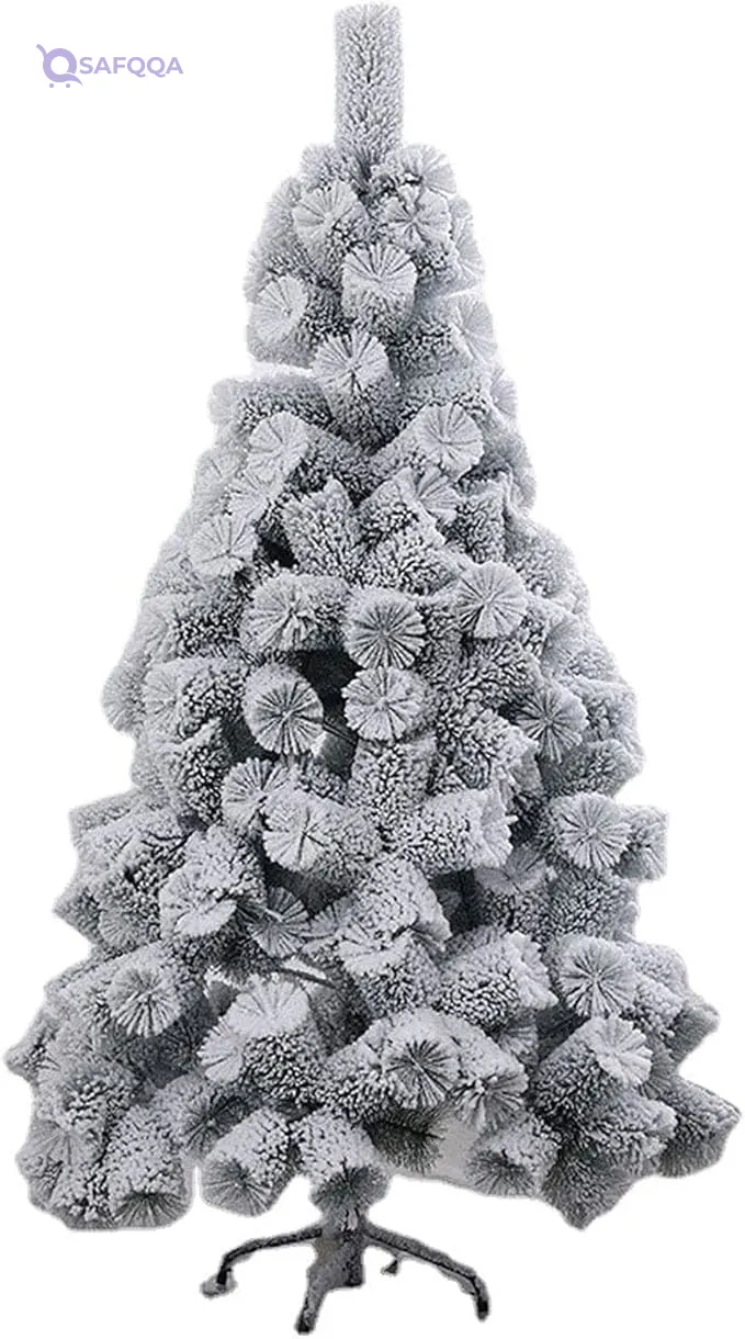 SDKFJ Foldable Christmas Tree Snow Design