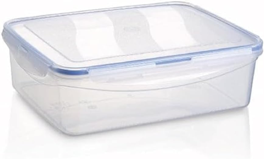 Ucsan Plastic Fridge Container with Lock Clips