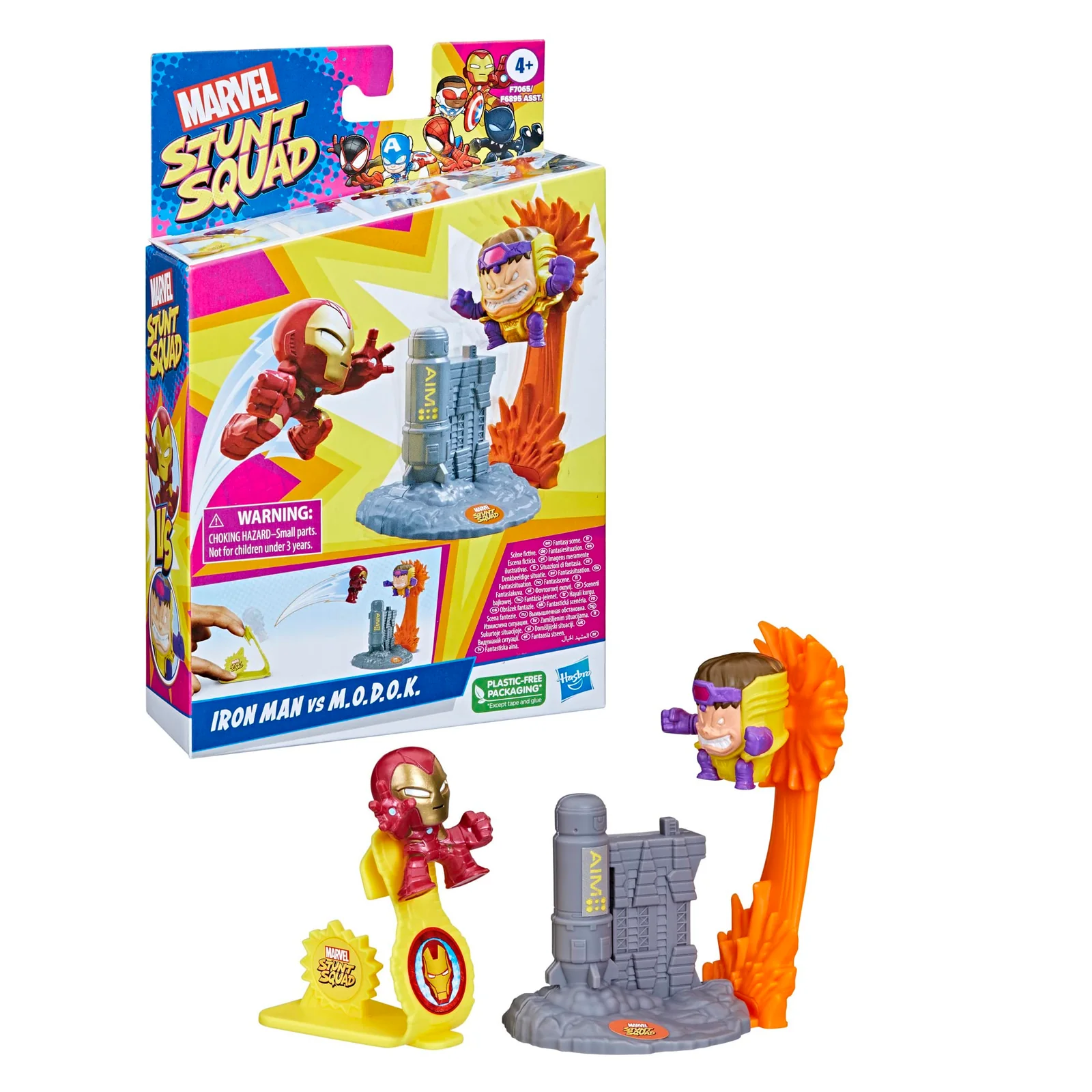 Marvel Action Figures Hero vs Villain Set