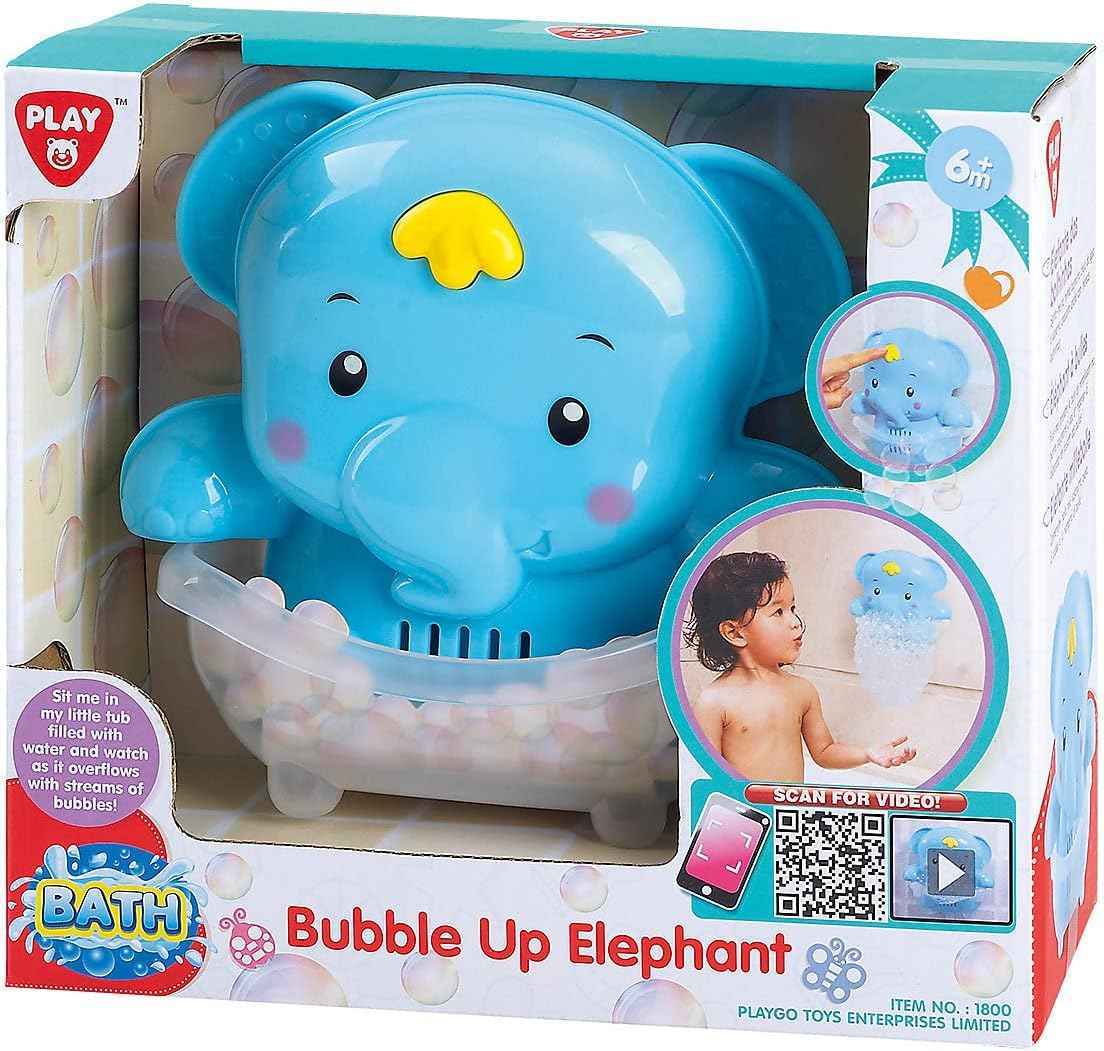 PlayGo Elephant Bubble Up Bath Toy for Baby