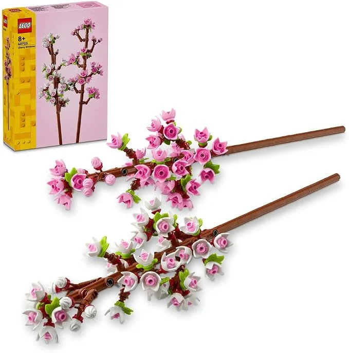 LEGO Cherry Blossoms Building Set 40725 – Decorative Flower Set