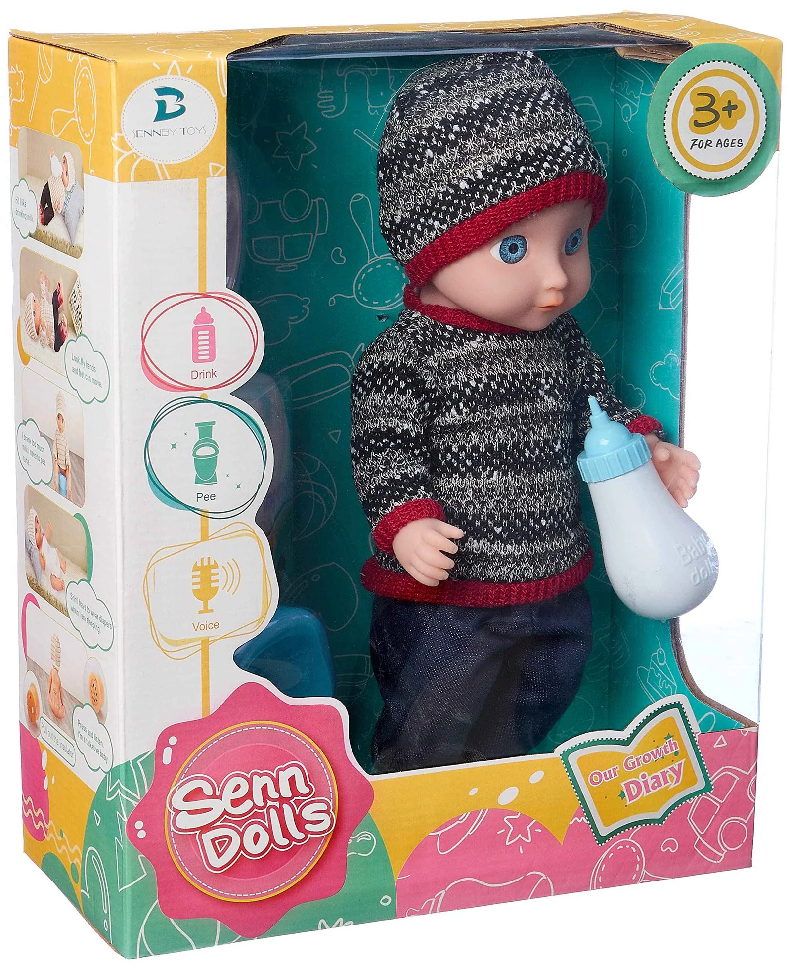 Generic Vinyl Baby Doll Toy