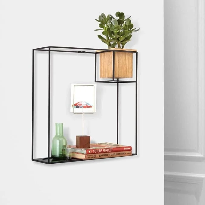 Umbra Modern Metal Wall Shelf for Decorative Display & Storage