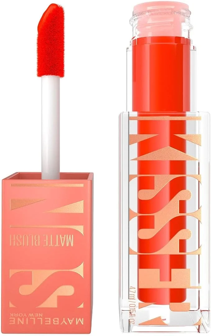 أحمر خدود سائل متعدد الاستخدامات بتركيبة مطفية وثبات 12 ساعة من Maybelline