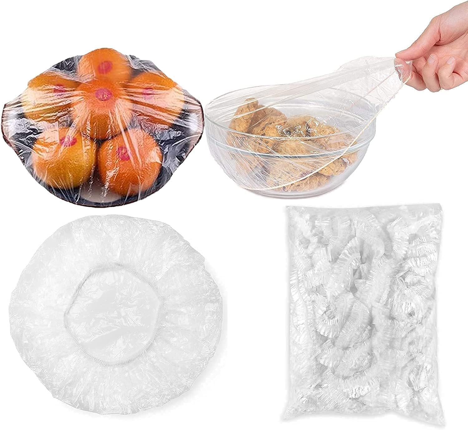 Generic Elastic Food Covers 300 Count